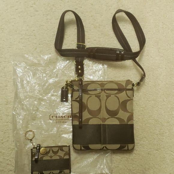 Coach Handbags - Coach Messenger Bag and Coin Pouch